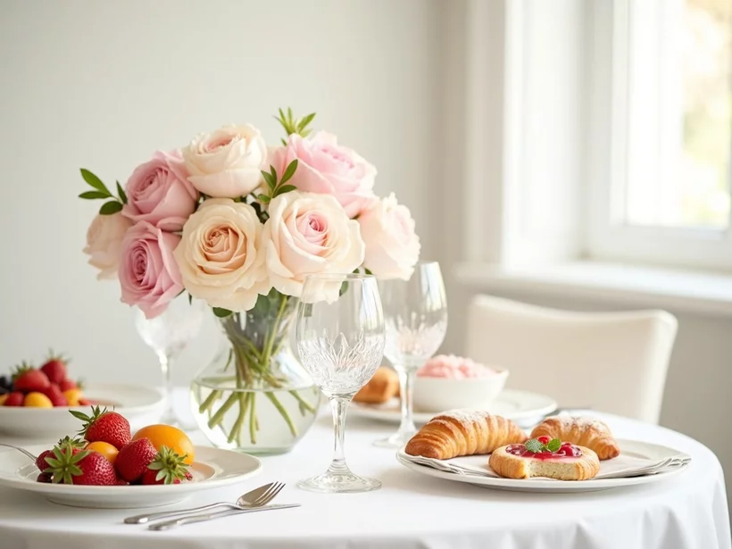 Mother's Day Brunch Ideas with Floral Decor Inspiration